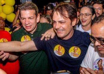 Castro Neto reúne multidão em lançamento de campanha com apoio de Roger Linhares em José de Freitas